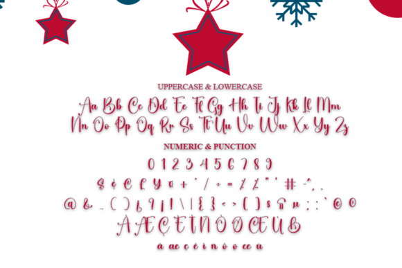 Christmas Font Poster 7