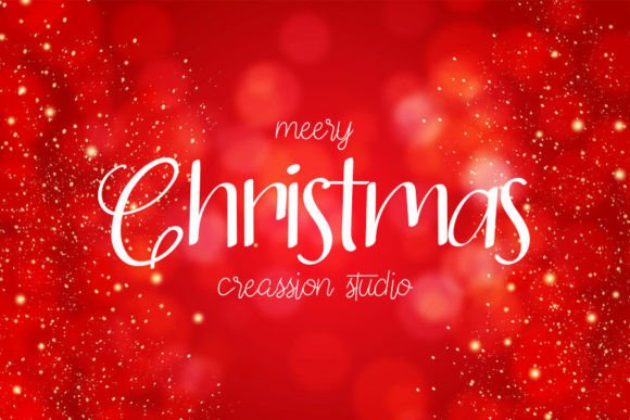 Christmas Font Poster 2