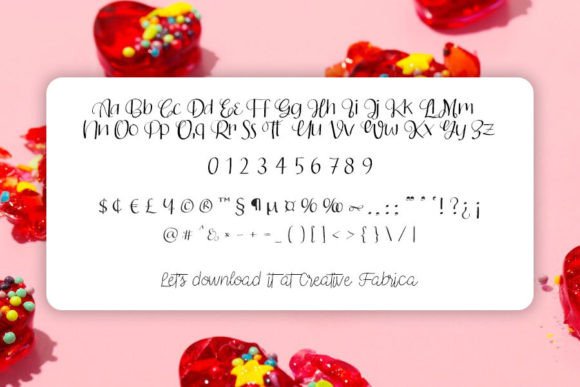 Christmas Font Poster 4