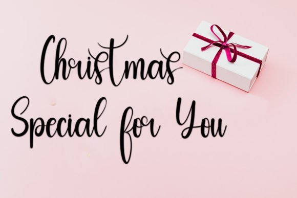 Christmas Font Poster 4