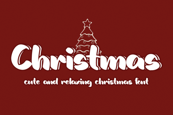 Christmas Font Poster 1