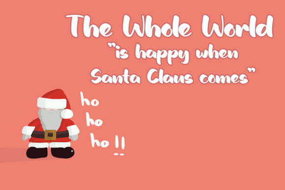 Christmas Font Poster 3