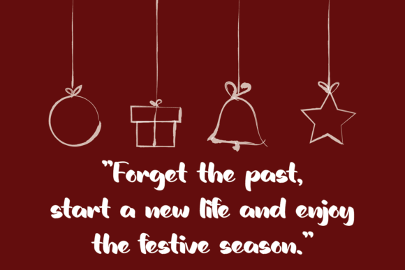 Christmas Font Poster 4
