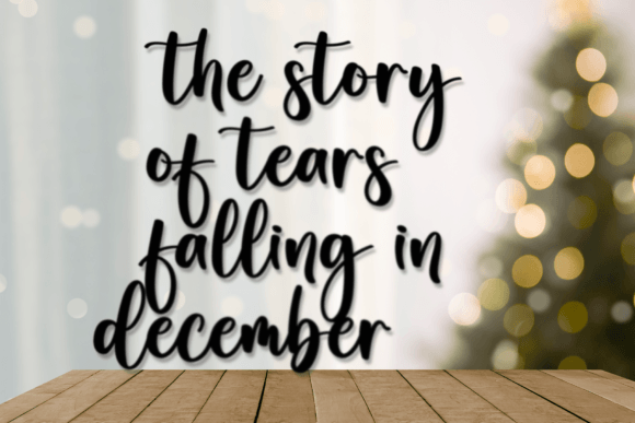 Christmas Font Poster 3