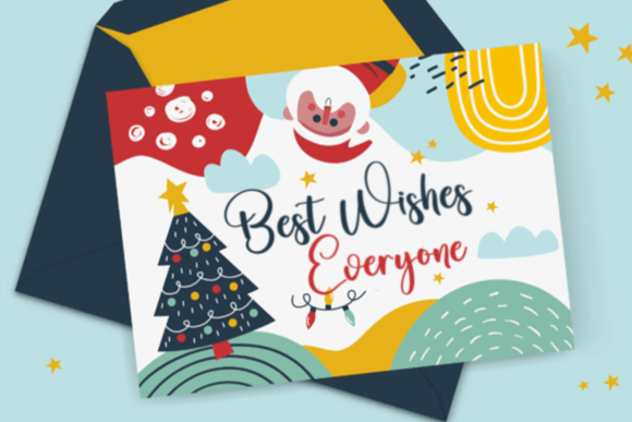 Christmas Font Poster 5