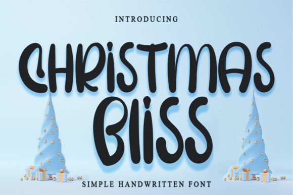 Christmas Bliss Font
