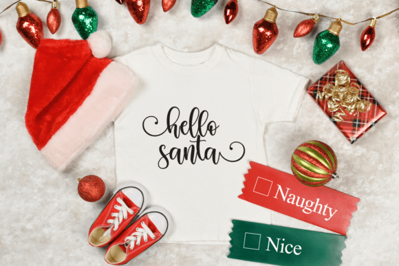 Christmas Bright Font Poster 3
