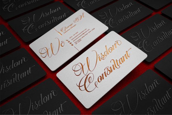 Christmas Calligraphy Font Poster 2