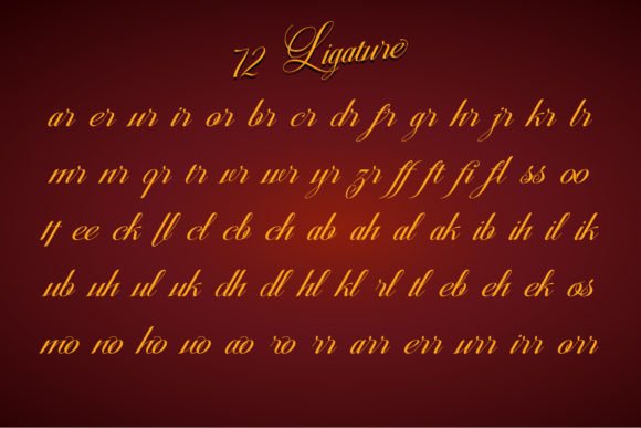 Christmas Calligraphy Font Poster 11