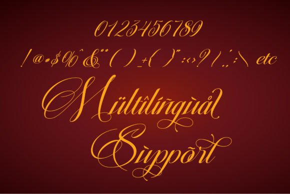 Christmas Calligraphy Font Poster 12