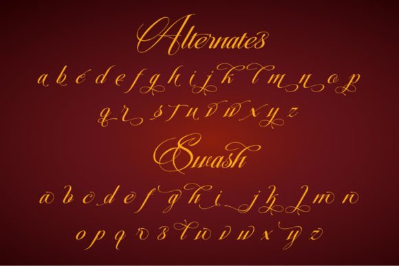 Christmas Calligraphy Font Poster 13