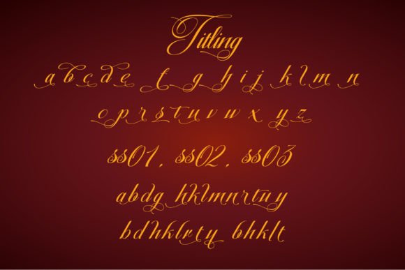 Christmas Calligraphy Font Poster 14