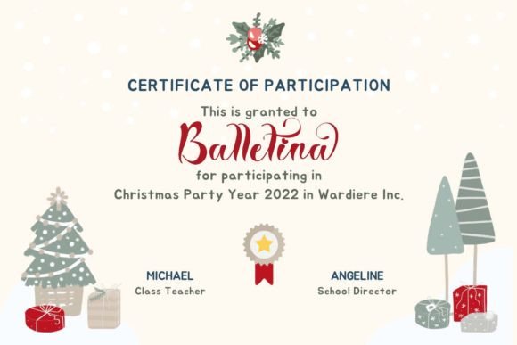 Christmas Celebration Font Poster 5