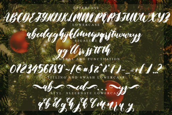 Christmas Everything Font Poster 6