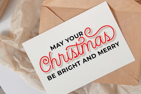 Christmas Festival Font Poster 2
