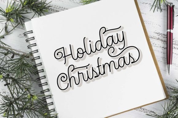 Christmas Festival Font Poster 4
