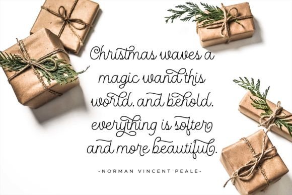 Christmas Festival Font Poster 6