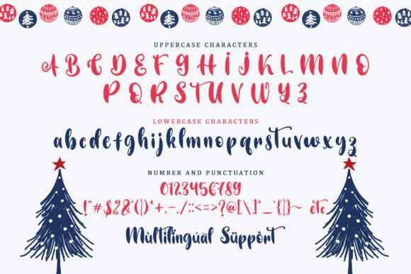 Christmas Festive Font Poster 7