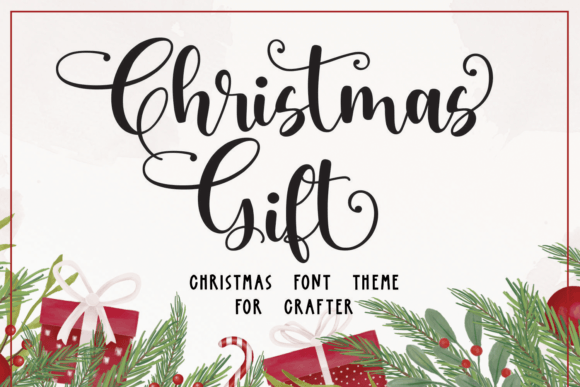 Christmas Gift Font