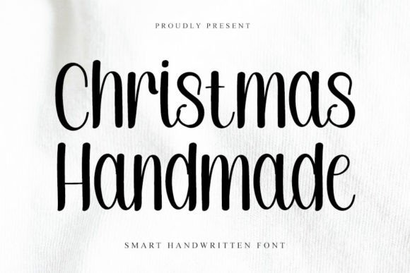 Christmas Handmade Font Poster 1