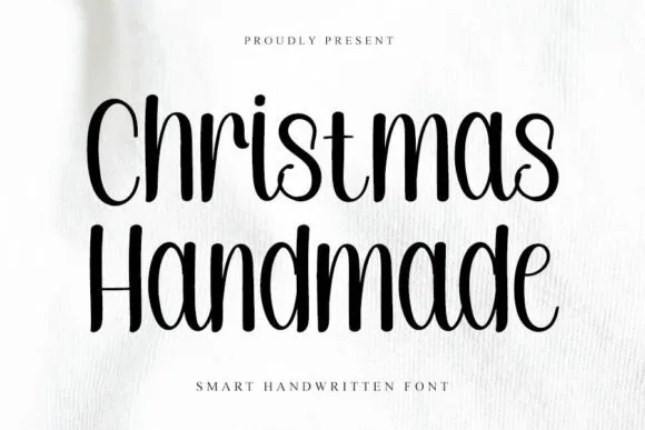 Christmas Handmade Font Poster 1