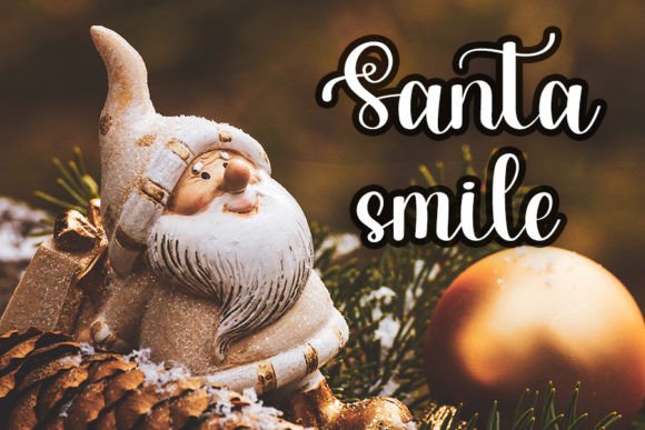 Christmas Holiday Font Poster 4