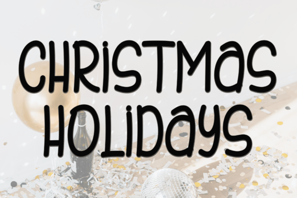 Christmas Holidays Font