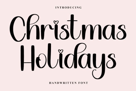 Christmas Holidays Font