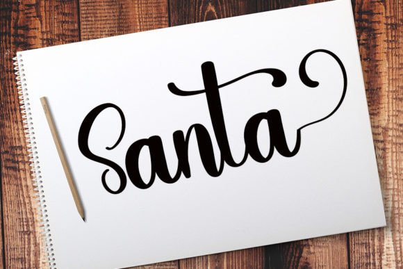 Christmas Lighter Font Poster 2