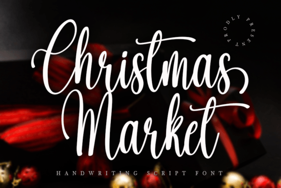 Christmas Market Font Poster 1