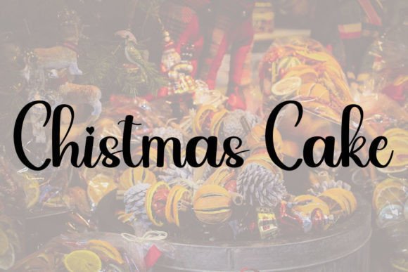 Christmas Market Font Poster 5