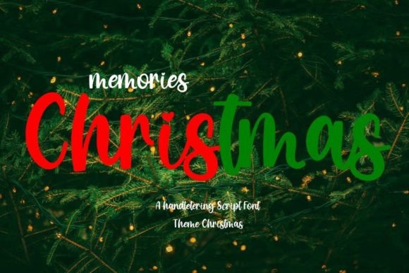 Christmas Memories Font