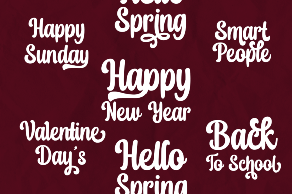 Christmas Okinawa Font Poster 5
