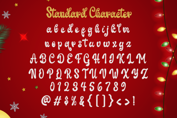 Christmas Onlovia Font Poster 2