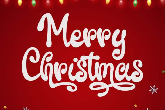 Christmas Onlovia Font Poster 5