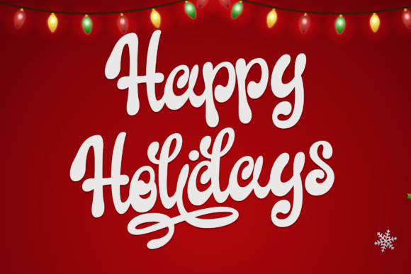 Christmas Onlovia Font Poster 6