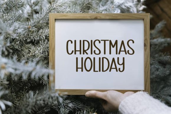 Christmas Planner Font Poster 5