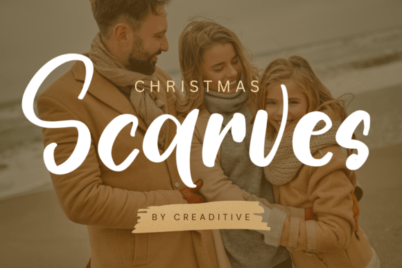 Christmas Scarves Font