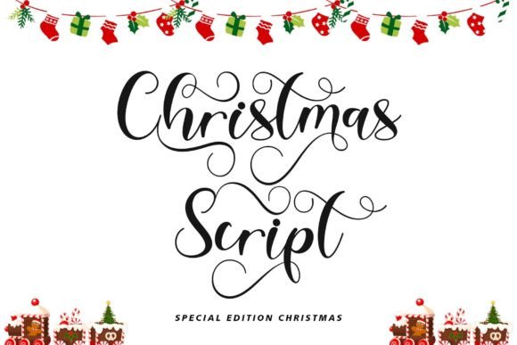 Christmas Script Font Poster 1