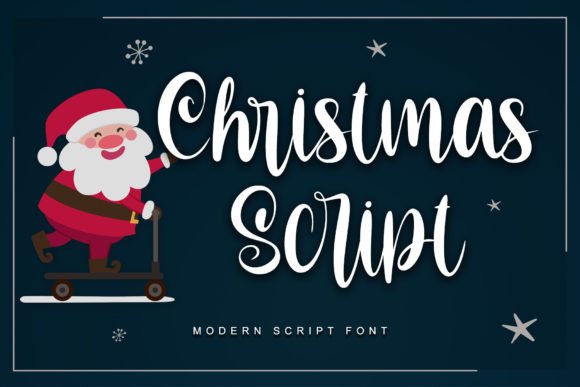 Christmas Script Font Poster 1