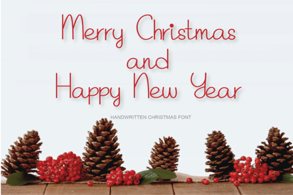 Christmas Season Font Poster 5