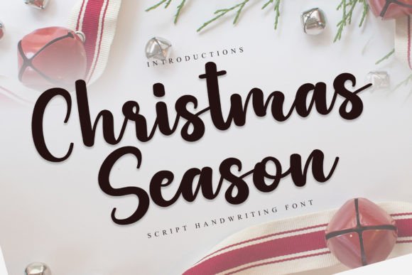 Christmas Season Font Poster 1