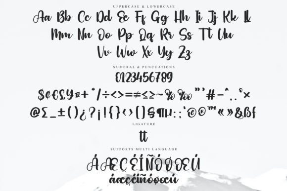 Christmas Season Font Poster 7
