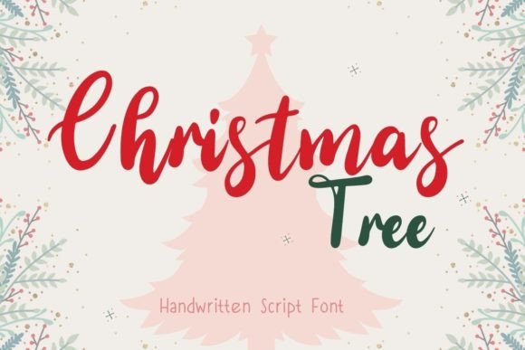 Christmas Tree Font