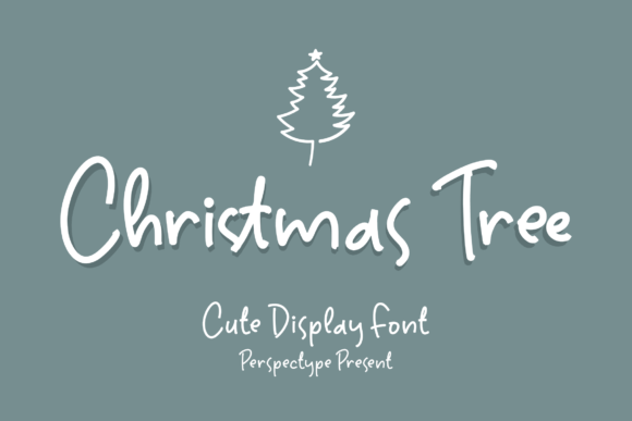 Christmas Tree Font