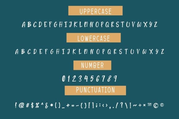 Christmas Twitch Font Poster 2