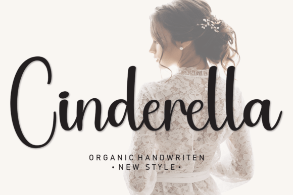 Cinderella Font Poster 1