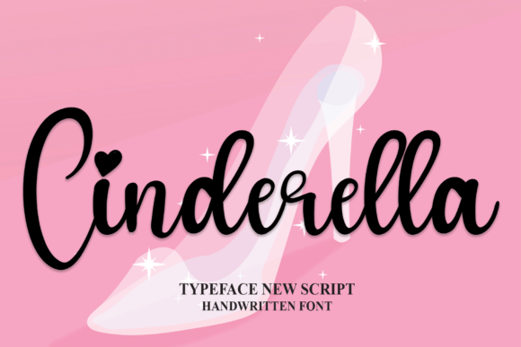 Cinderella Font Poster 1