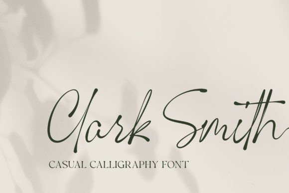 Clark Smith Font Poster 15
