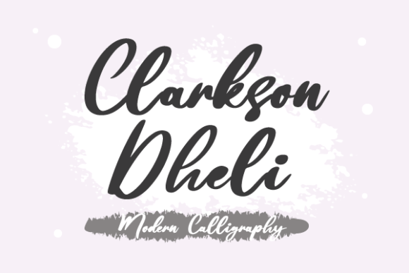 Clarkson Dheli Font Poster 1